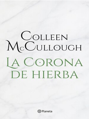La corona de hierba - ebook